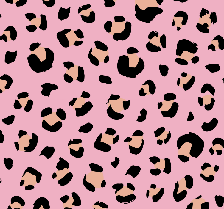 Leopard pattern Childrens Wallpaper - TenStickers