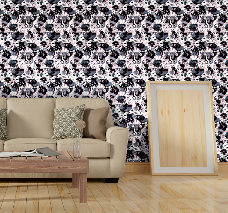 Abstract Camouflage abstract wallpaper - TenStickers
