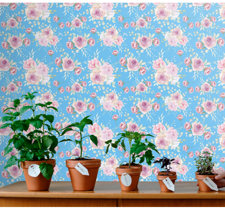 Floral Arrangement Ensemble flower wallpaper - TenStickers