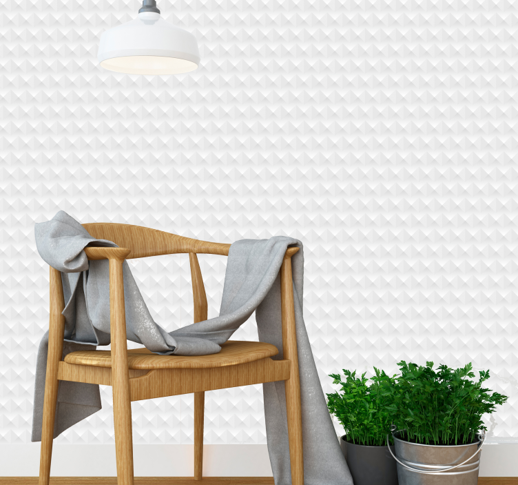 Geometric Triangle Pattern triangle wallpaper - TenStickers