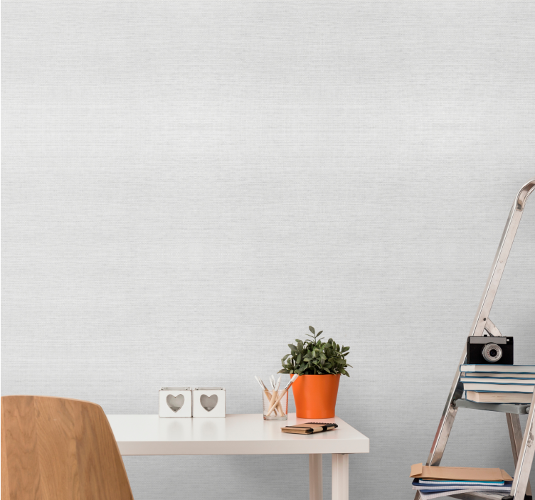 Japandi grey effect concrete wallpaper - TenStickers