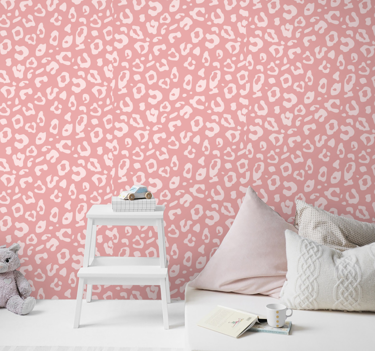 Leopard texture wallpaper animal Wallpaper - TenStickers