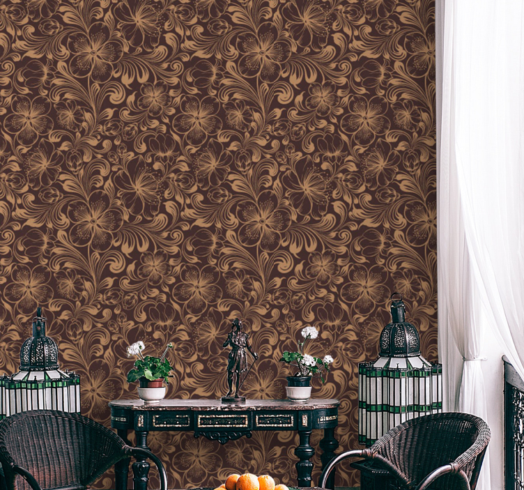 Ornamental Tile tile wallpaper - TenStickers