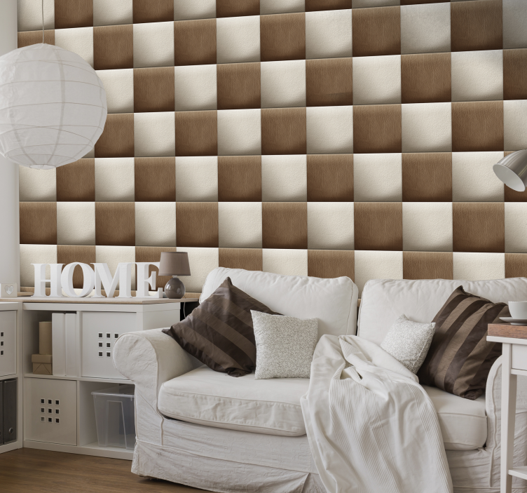 Soft Cushion Textured Wallpaper - TenStickers