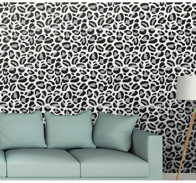 Spotted Pattern zebra wallpaper - TenStickers