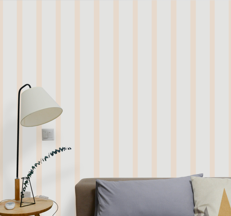 Striped Surface vertical line wallpaper - TenStickers