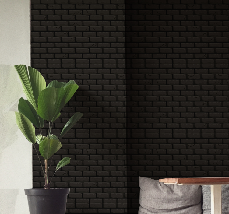 Textured Brick brick wallpaper - TenStickers