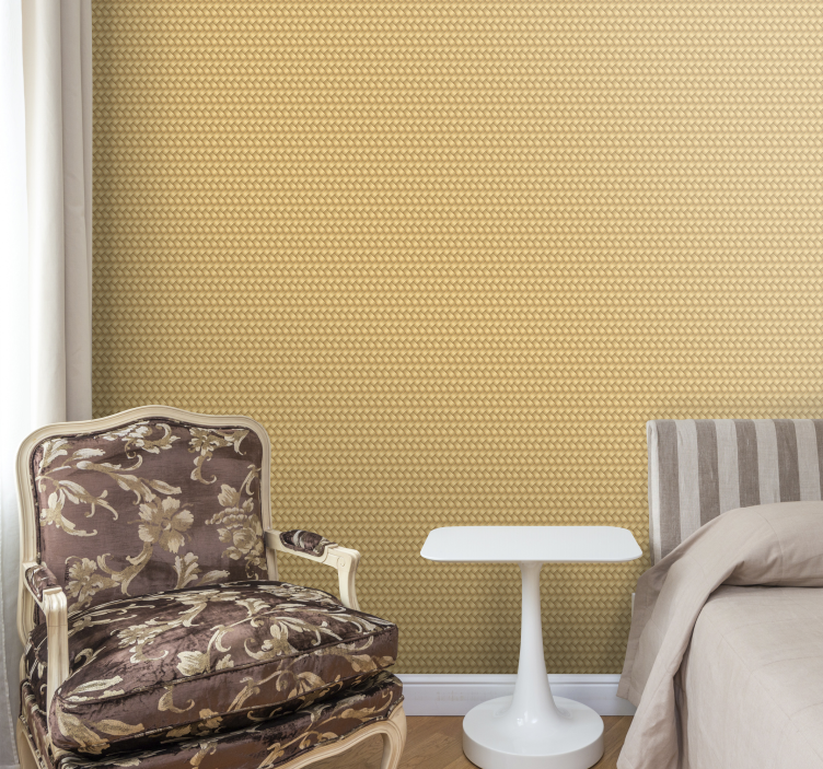 Wicker texture Textured Wallpaper - TenStickers