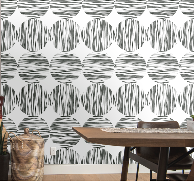 Zebra Pattern Stripes zebra wallpaper - TenStickers
